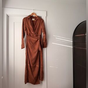 DISSH sasha midi Wrap Dress